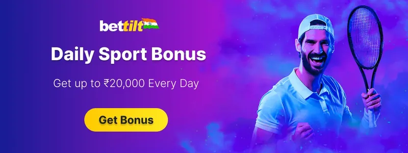 Daily Sport Bonus up to 20000 rupees every day